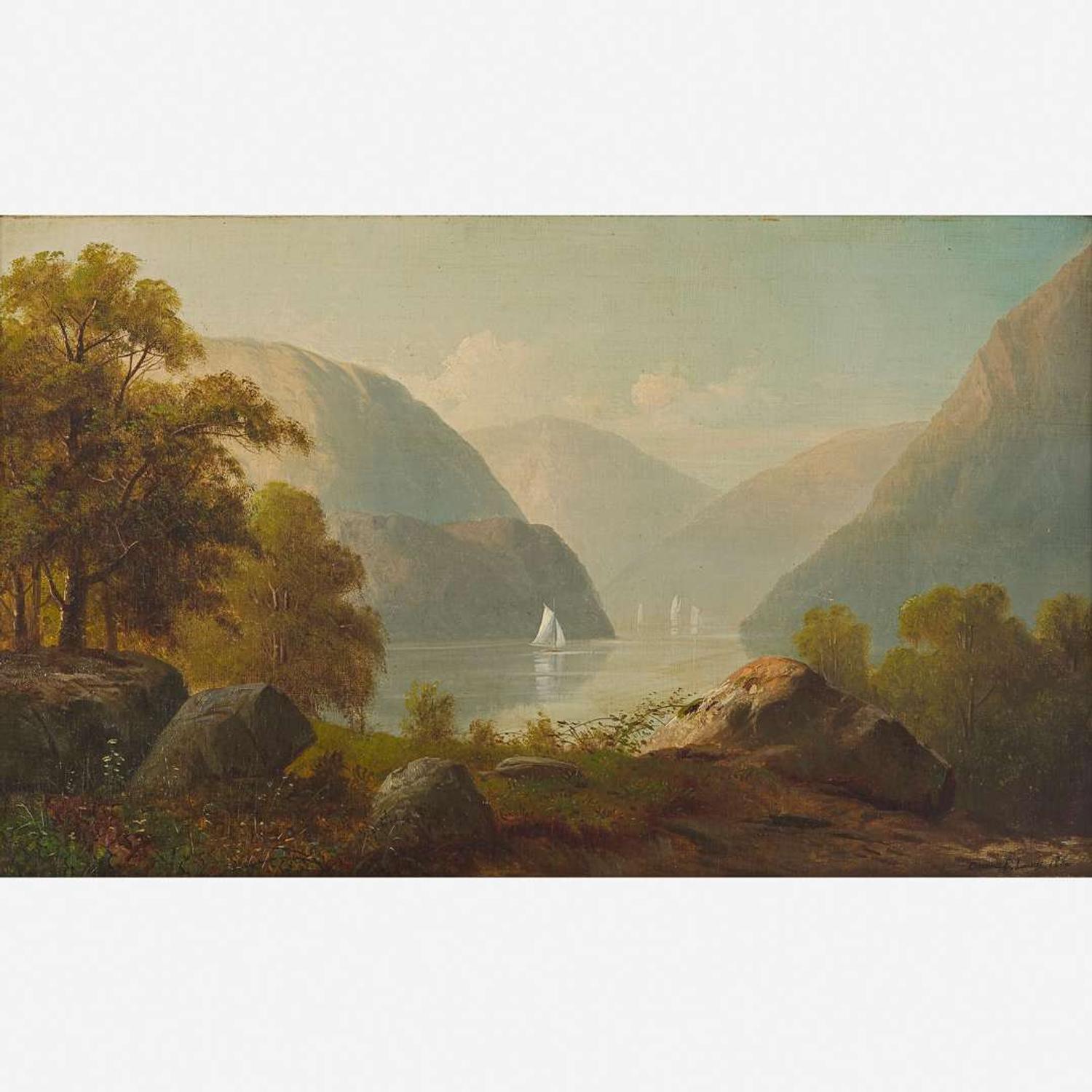 Edmund Darch Lewis (American, 1835-1910) West Point - Hudson River