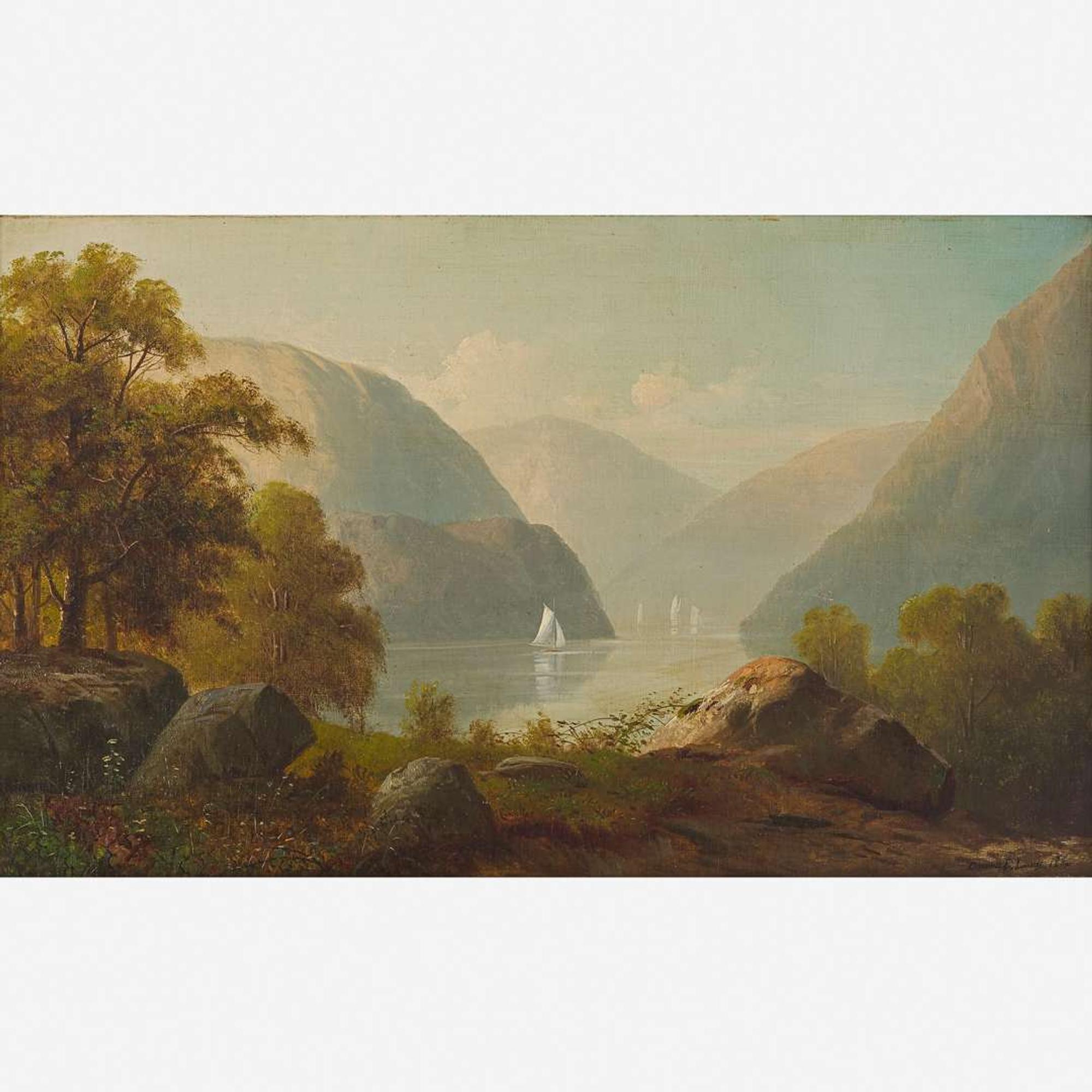 Edmund Darch Lewis (American, 1835-1910) West Point - Hudson River