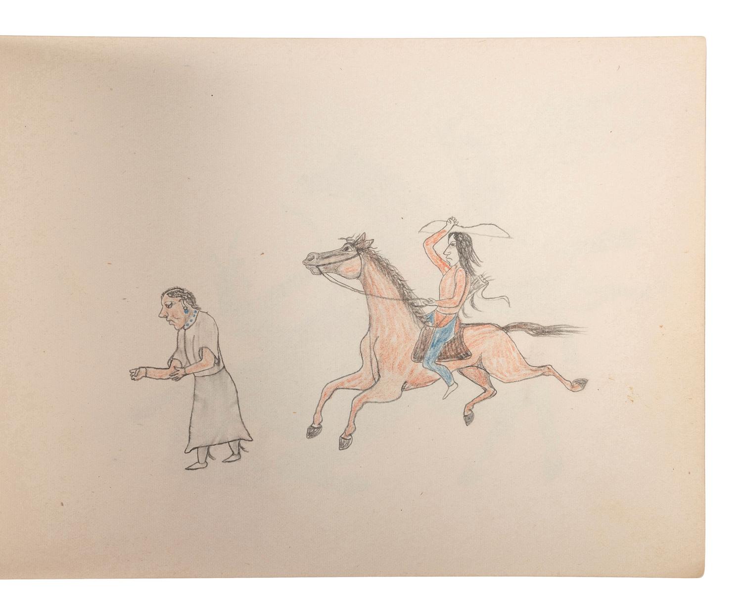 Rosebud Agency Sketchbook, by "Jack"