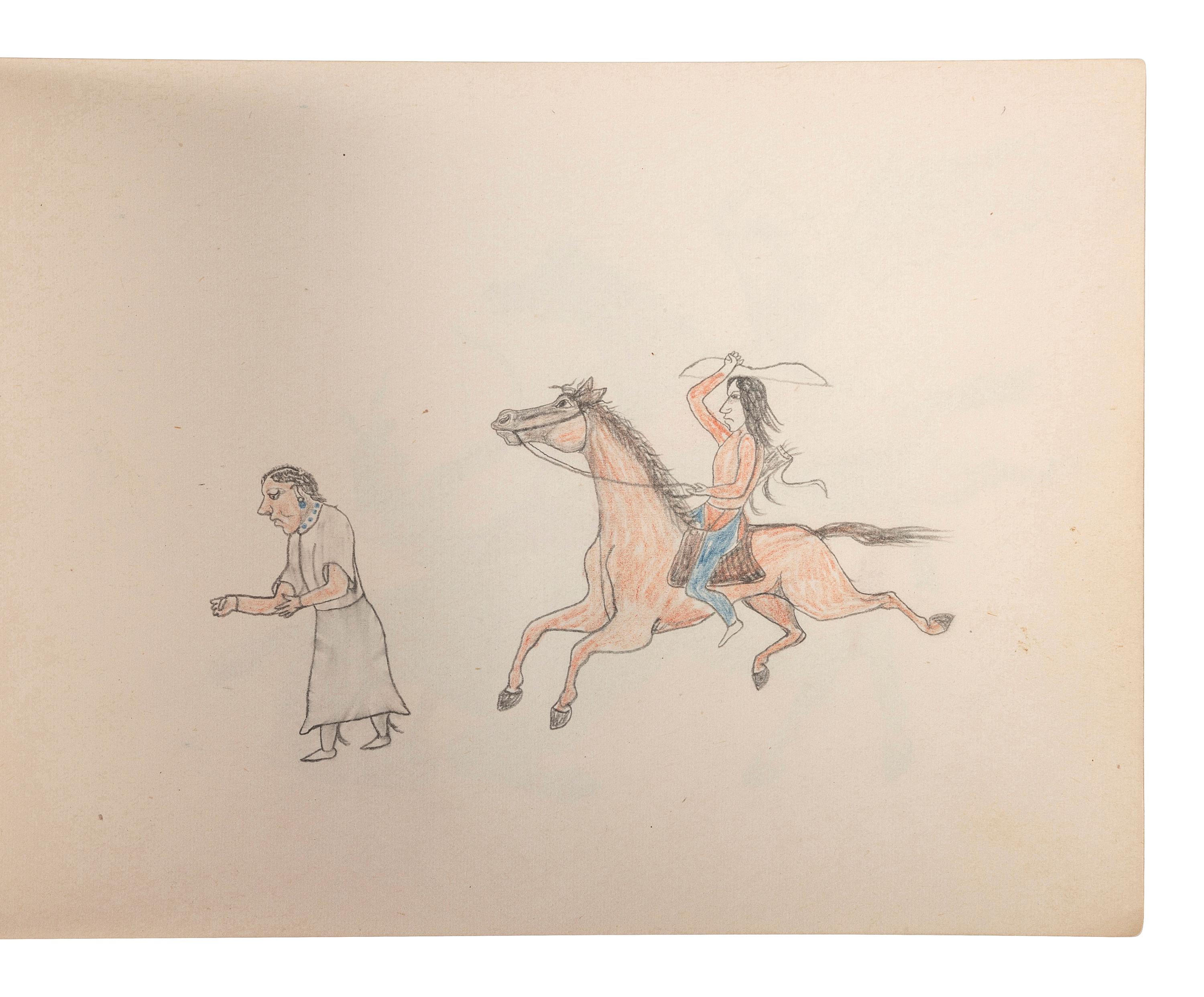 Rosebud Agency Sketchbook, by "Jack"