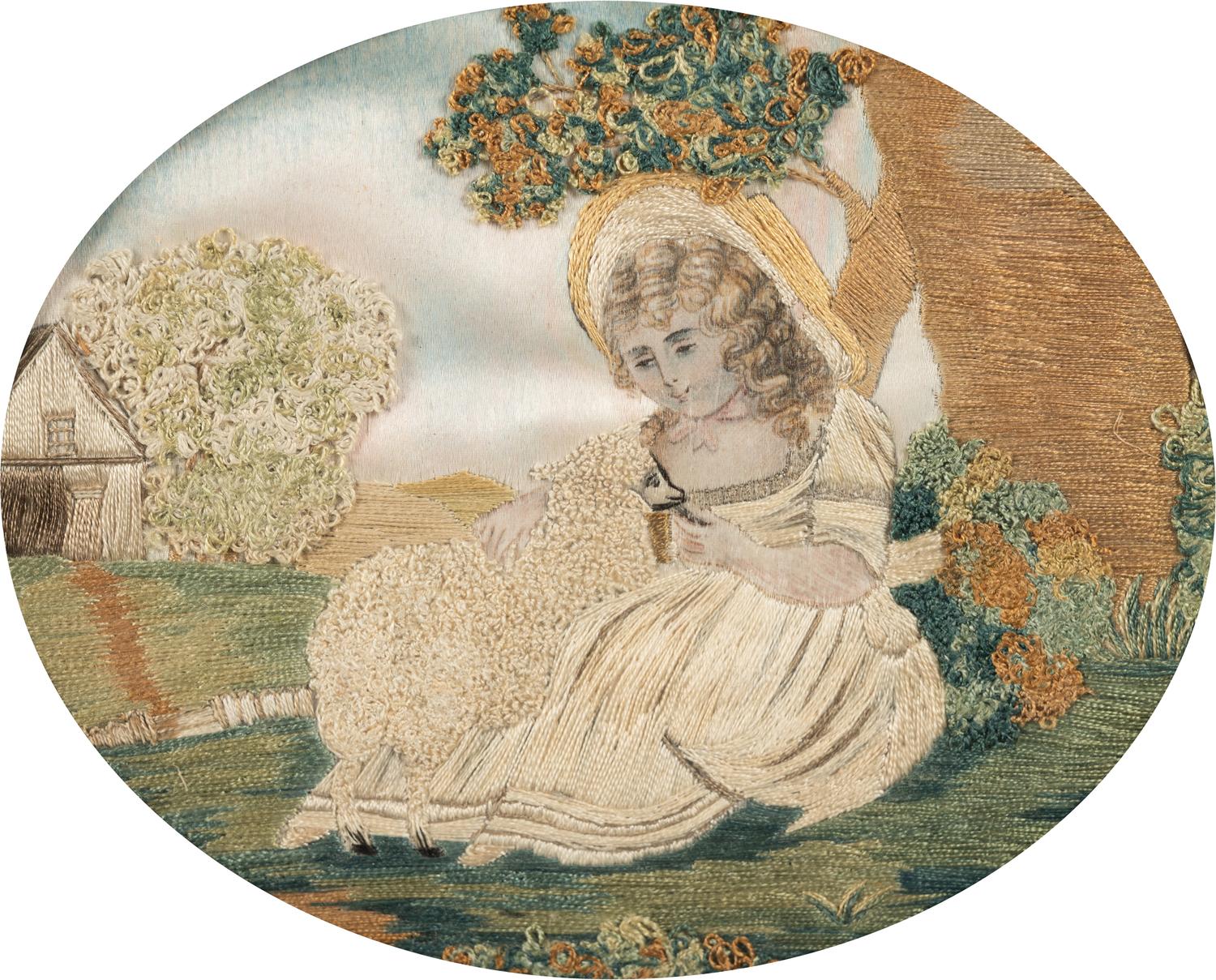 An English Needlework Picture
