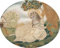 An English Needlework Picture