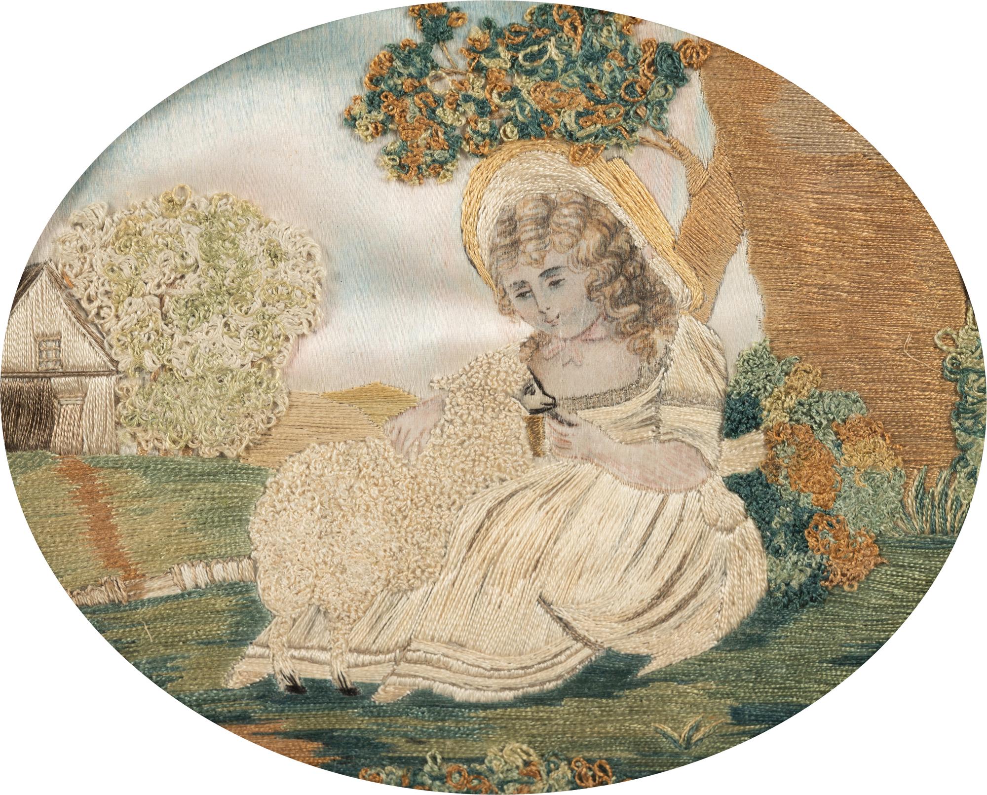 An English Needlework Picture