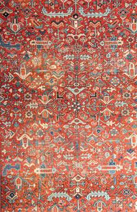 A Heriz Wool Rug