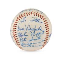 A 1962 Seattle Rainers Team Signed Autograph Baseball
