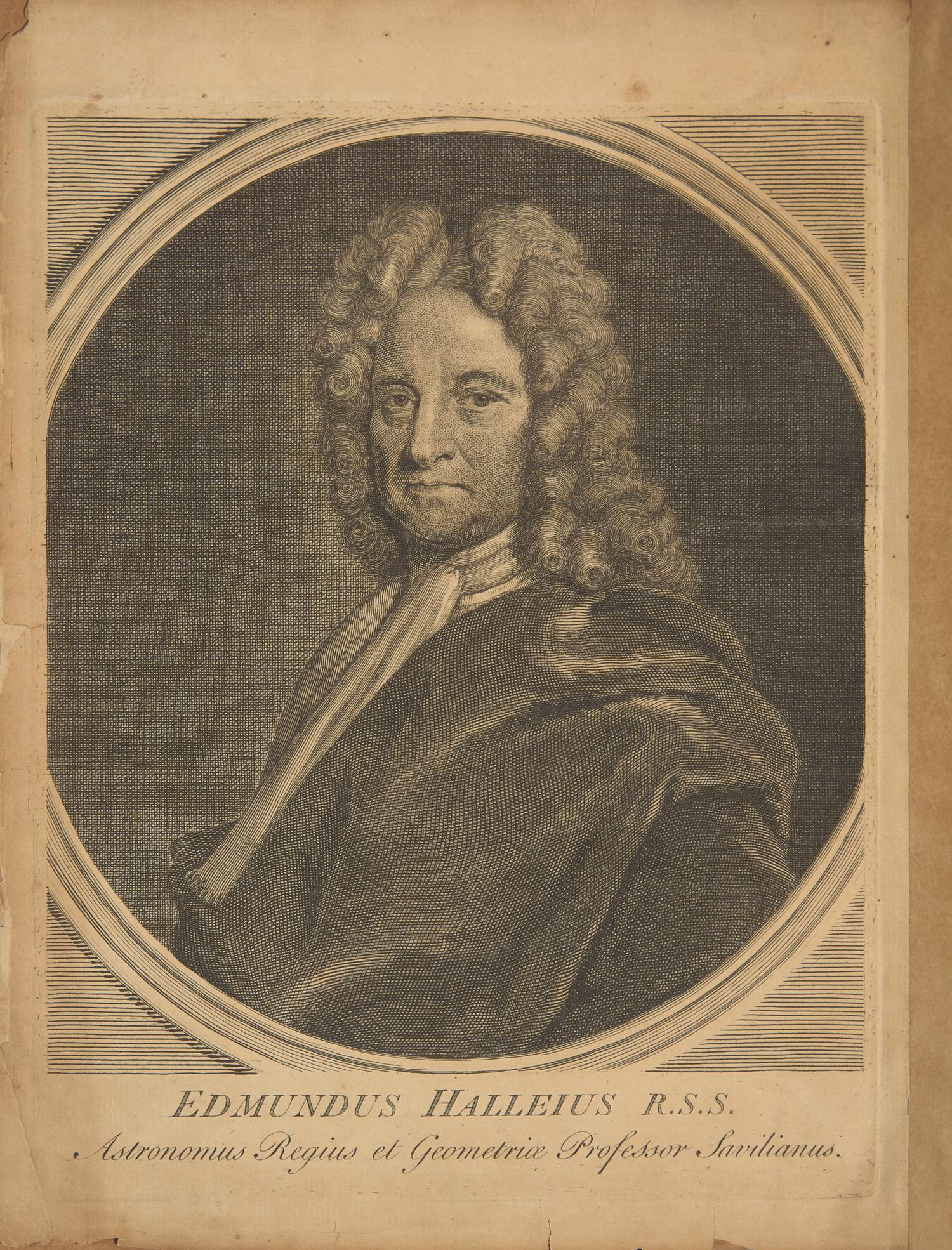 [Science, Medicine & Mathematics] Halley, Edmund. Astronomi dum Viveret Regii Tabulae Astronomicae Accedunt de usu Tabularum Praecepta