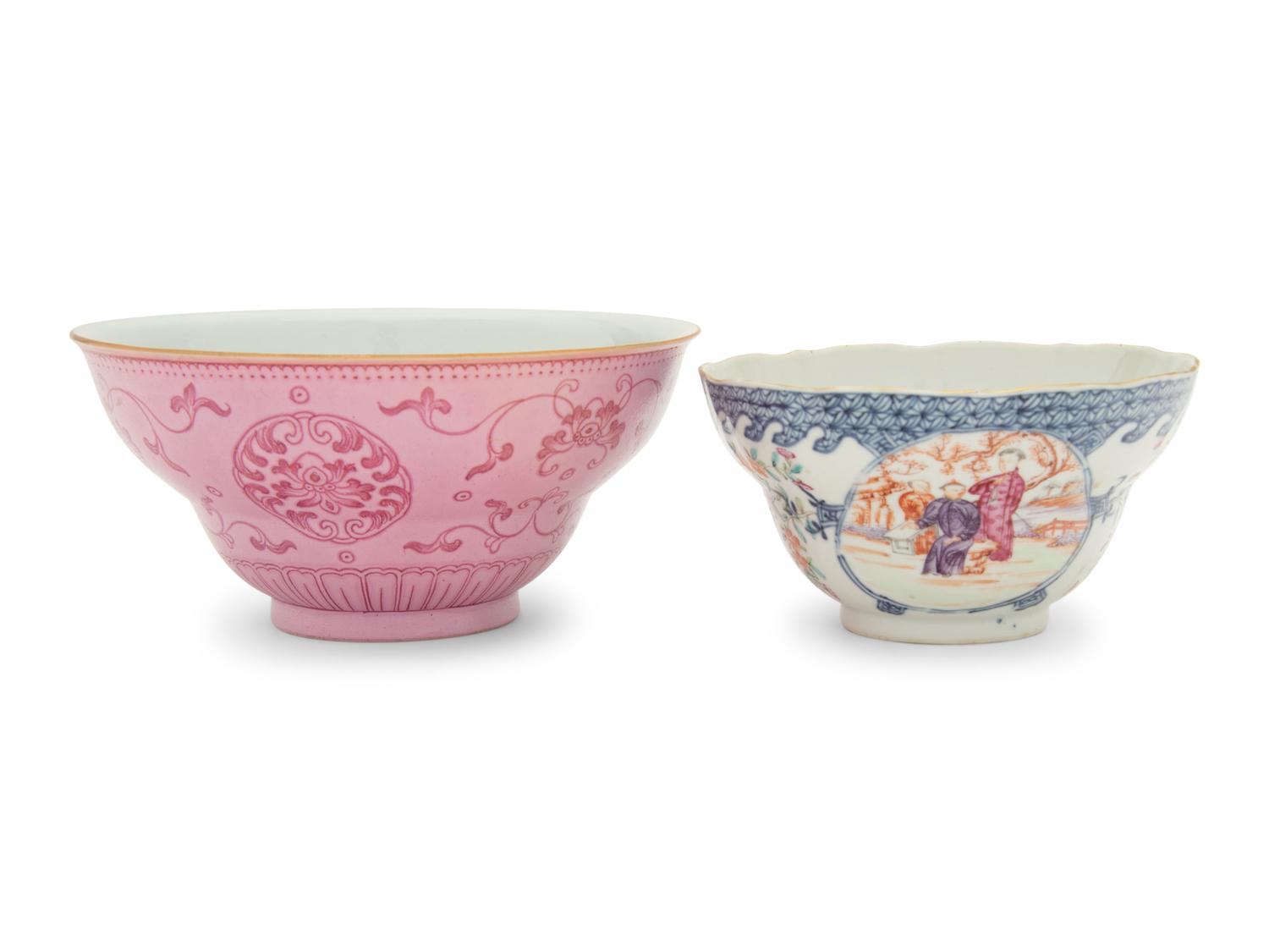 Two Chinese Porcelain Bowls