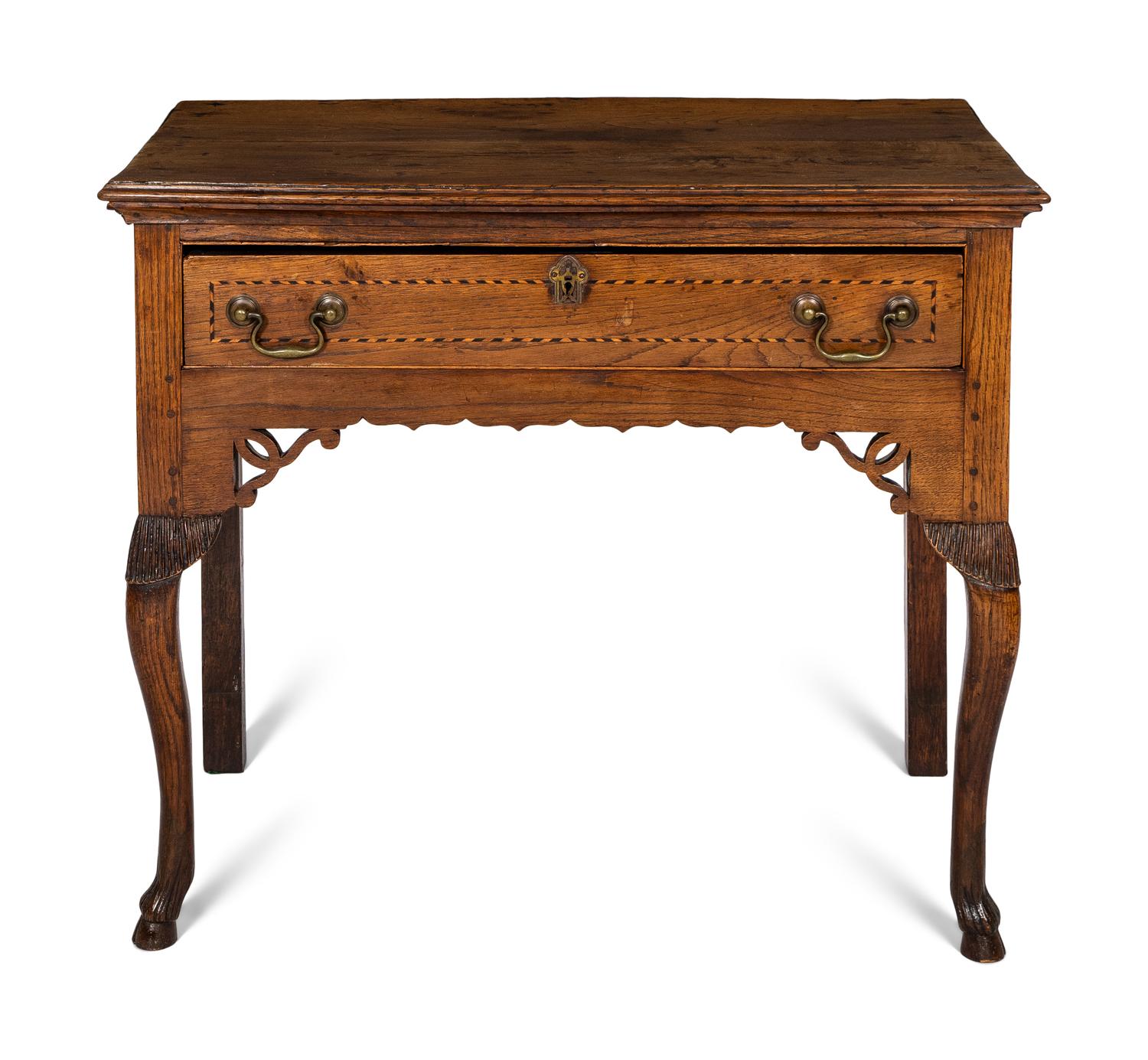 A George III Style Oak Side Table