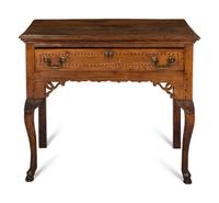 A George III Style Oak Side Table