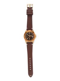 ROLEX, REF. 1675 18K YELLOW GOLD 'GMT-MASTER' 'NIPPLE DIAL' WATCH WITH ROLEX SERVICE CARD