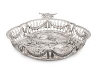 A German Reticulated Silver Bowl