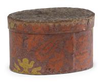 A Miniature Wallpaper Hat Box