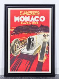 Robert Falcucci & George Ham, (French, 20th century), Monaco Grand Prix (a group of seven posters)