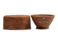 Salish Imbricated Baskets