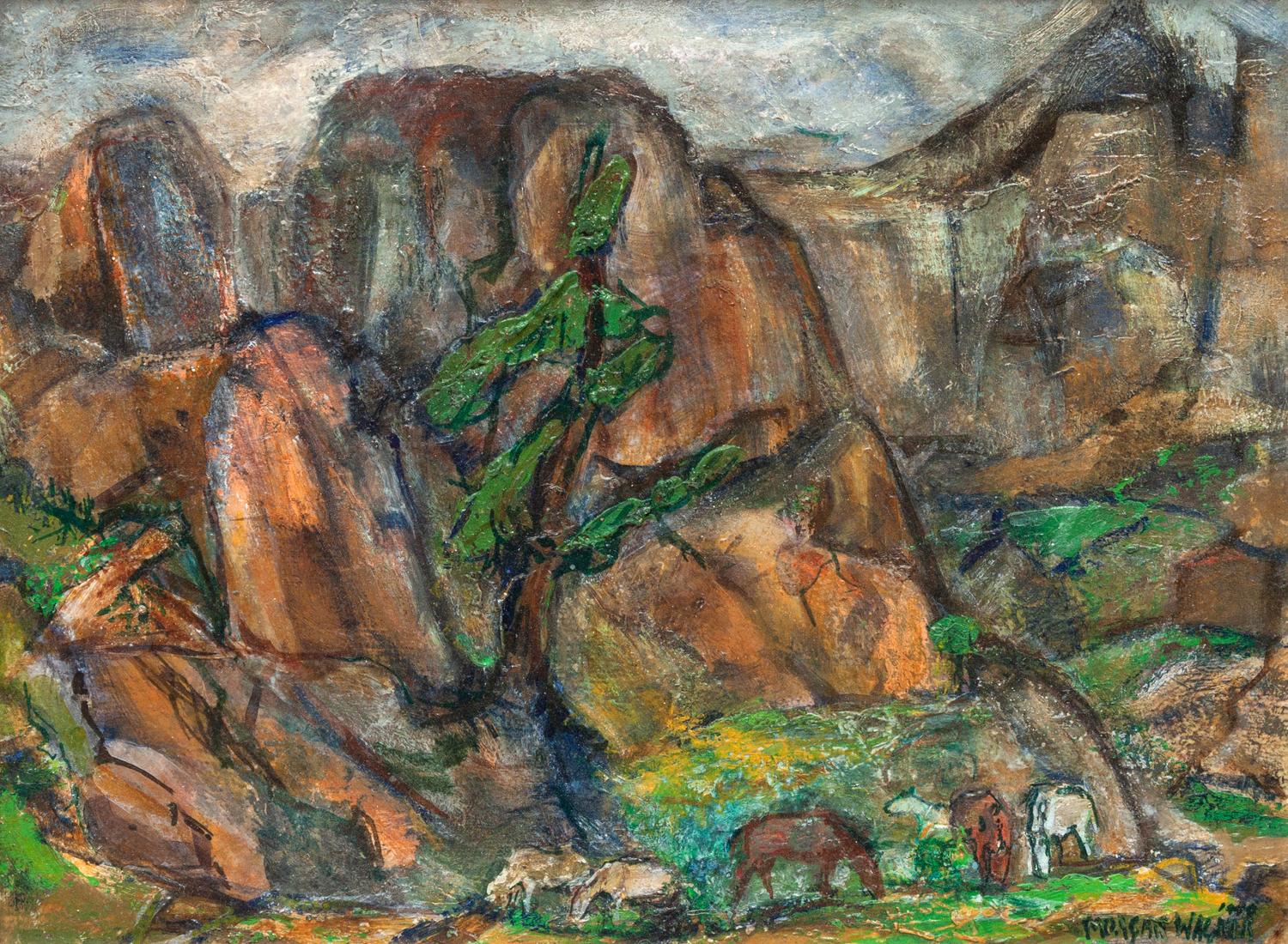 Horses in 11 Mile Canyon