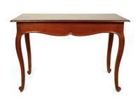 A French Provincial Walnut One-Drawer Desk