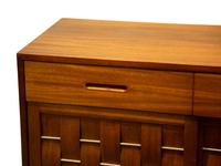A Mid-Century Modern Mahogany Credenza