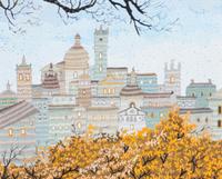 Francine Tremblot, (French, 20th century), City View