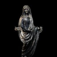 A Roman Bronze Togatus
