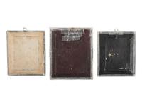 [EARLY PHOTOGRAPHY]. MICHAUT, photographer. A trio of 3 daguerreotypes of a French mother and her two children. Paris.