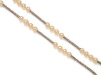 Chanel, Gripoix Pearl & Rhinestone Necklace