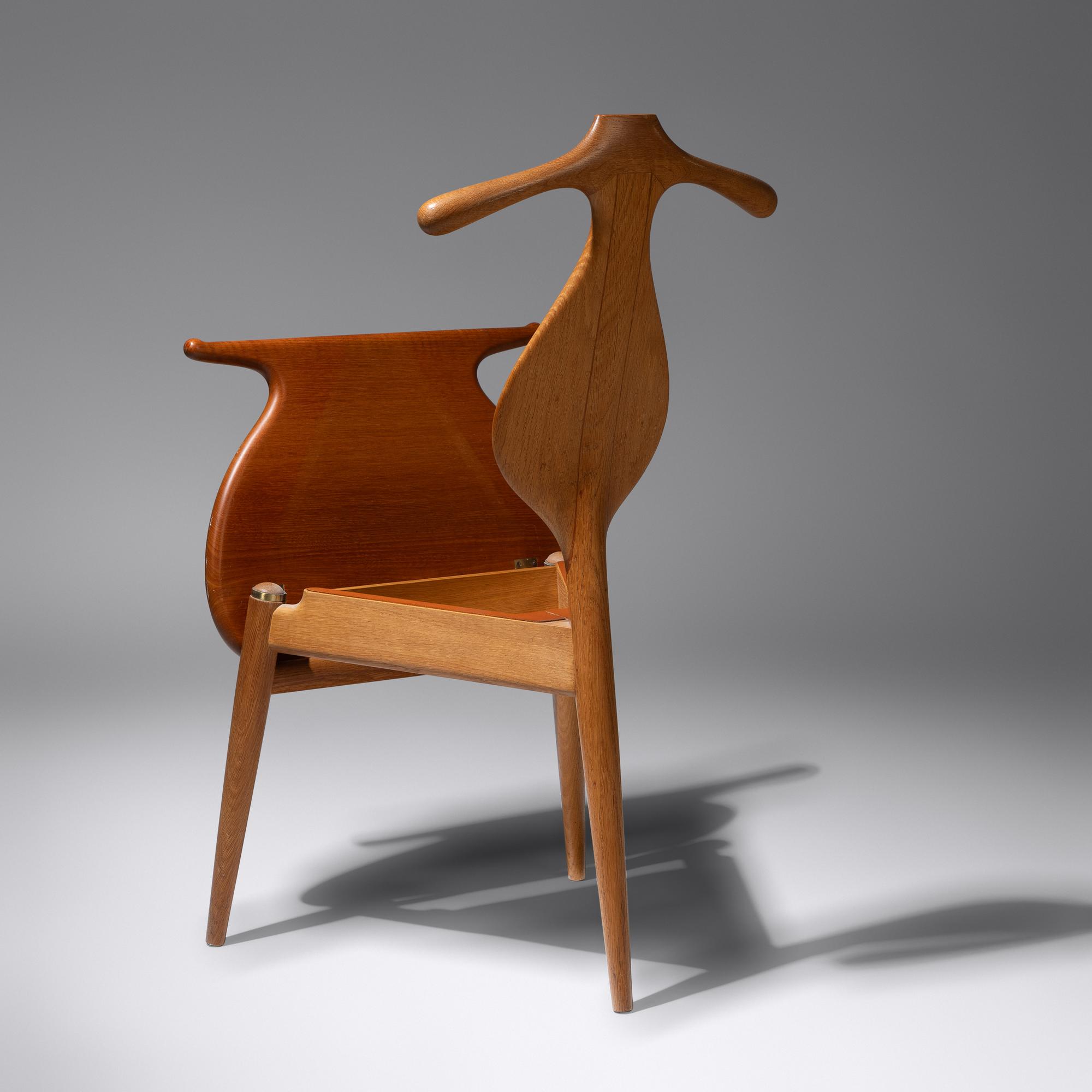 Valet chair, model no. JH540, designed 1953 Johannes Hansen, Denmark