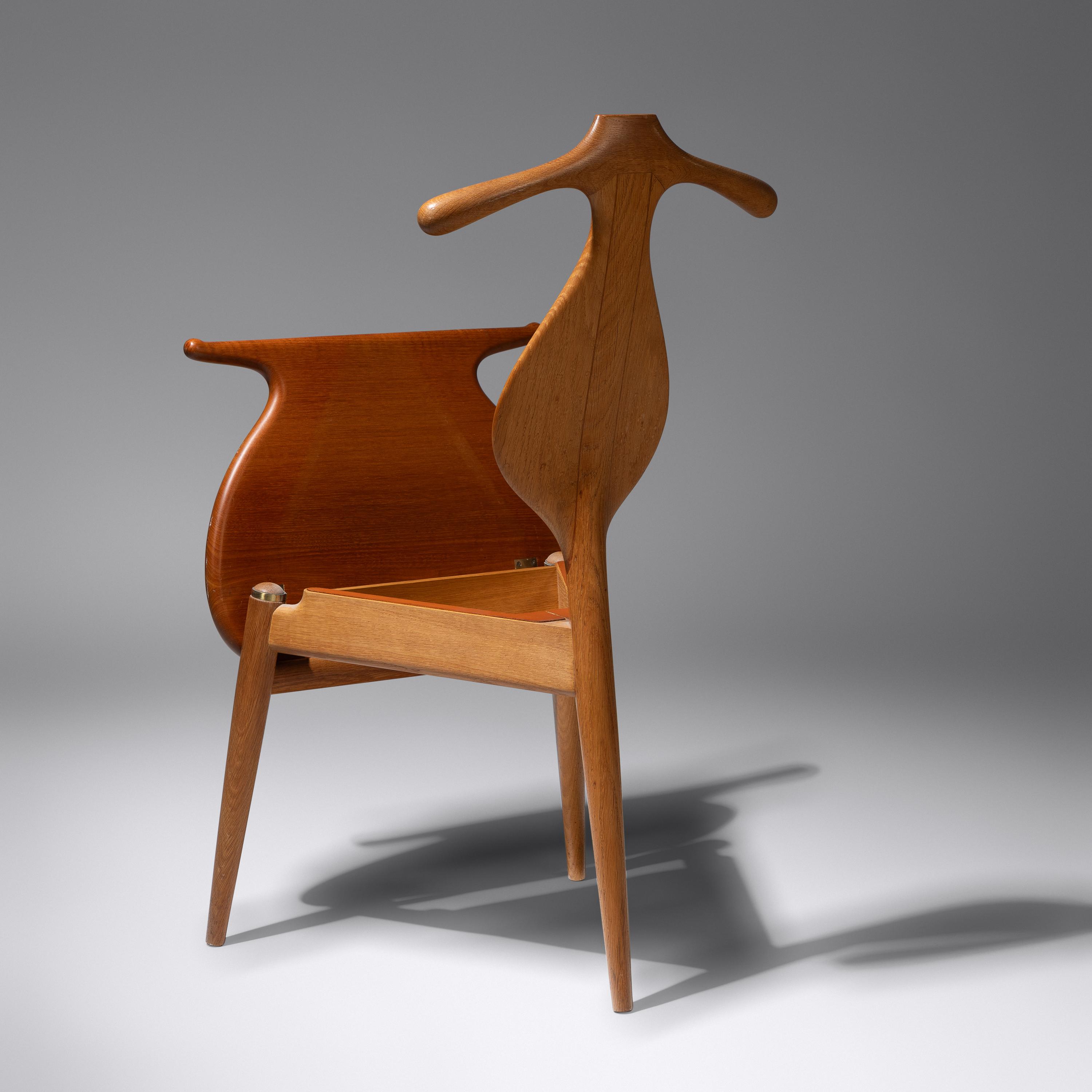 Valet chair, model no. JH540, designed 1953 Johannes Hansen, Denmark