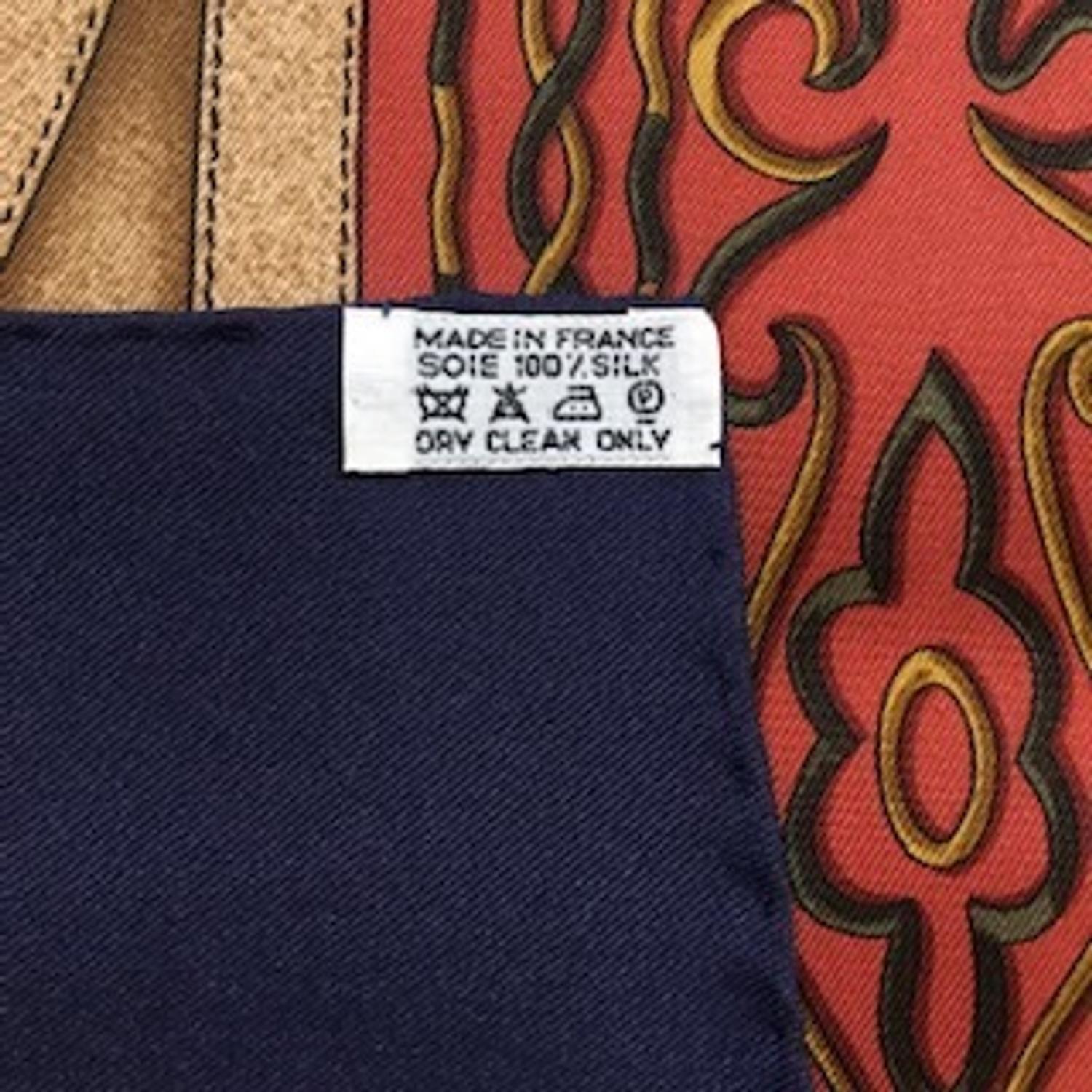 Hermès 90cm Silk Scarf