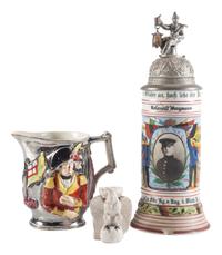 [EUROPEAN MISCELLANY]. A large group including items related to Napoleon Bonaparte, the papacy, and other militaria, comprising: