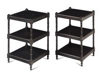 A Pair of Regency Style Painted Side Tables