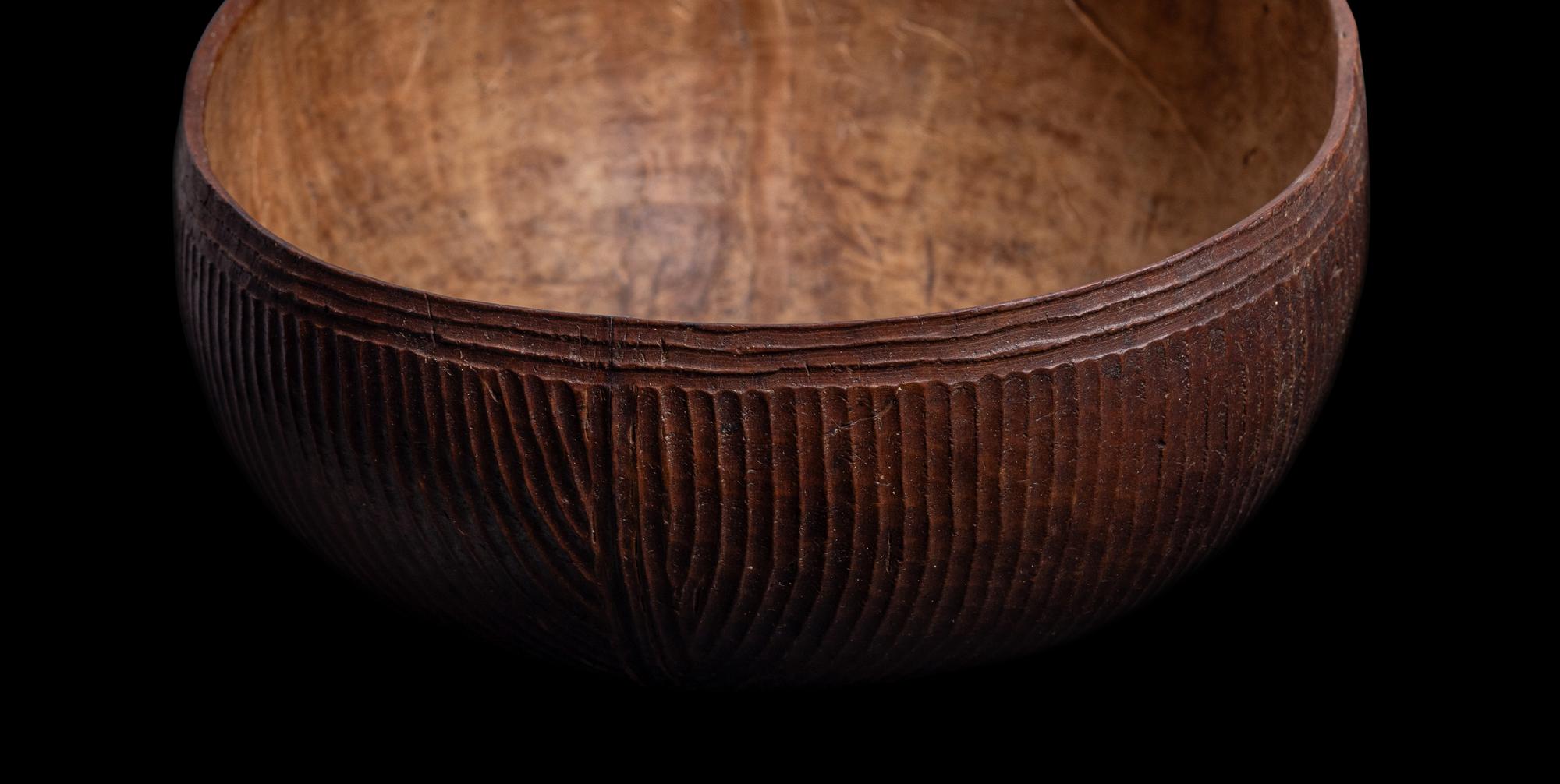 A Group of Oceanic Gourd and Coconut Shell Vessels