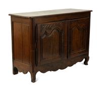 A Louis XV Provincial Style Two-Door Server