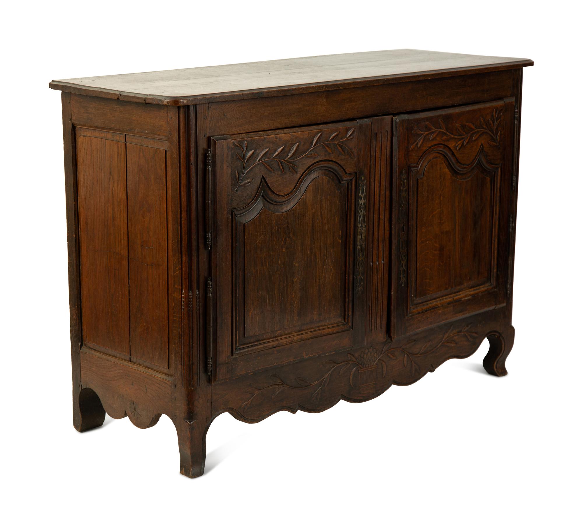 A Louis XV Provincial Style Two-Door Server