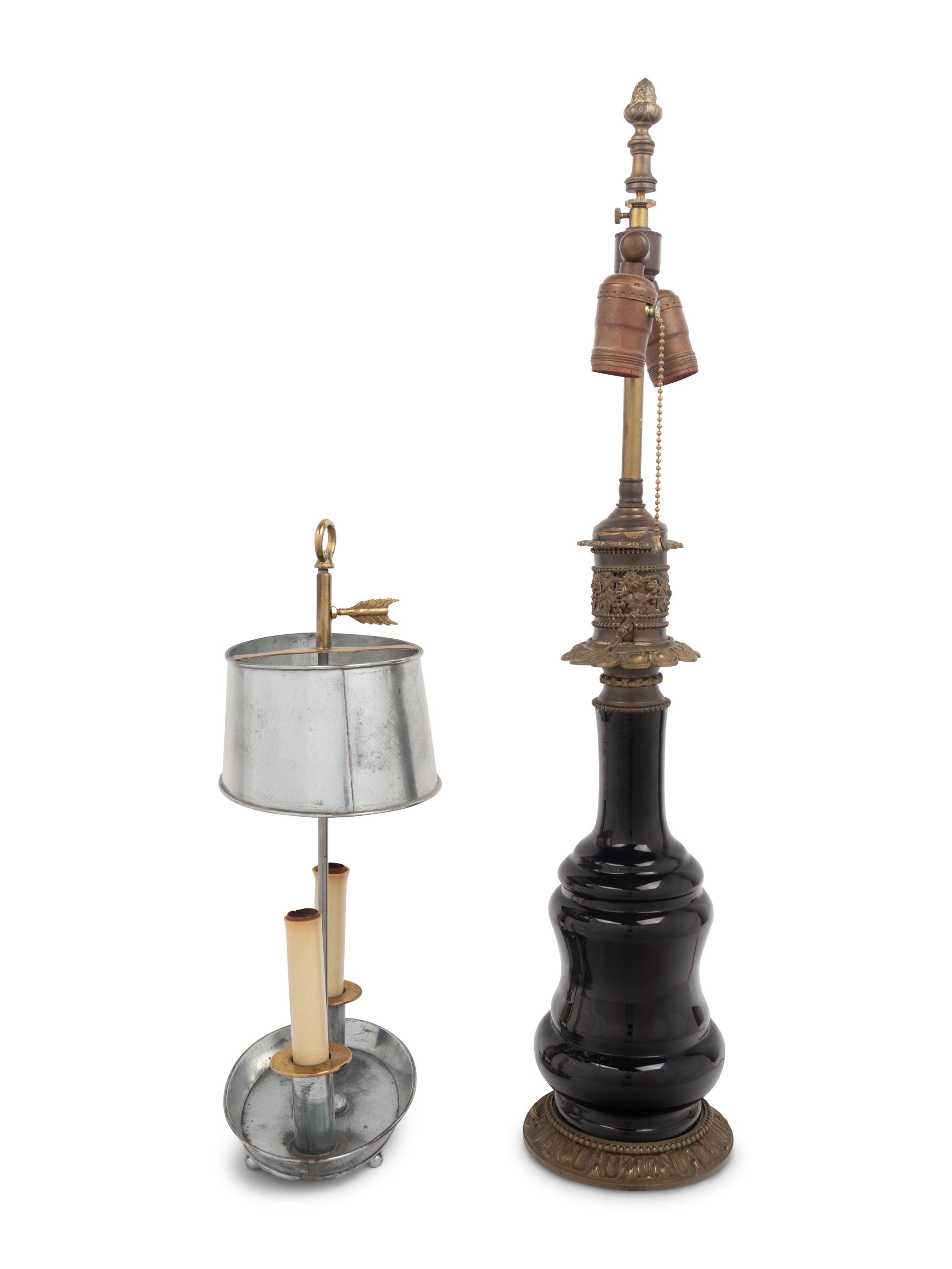 A Continental Ceramic Table Lamp