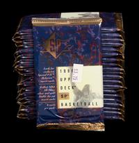 A Group of 21 Packs of 1996 Upper Deck SP Basketball Cards