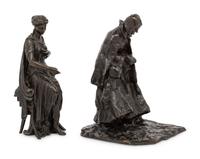 Two Continental Bronze Sculptures