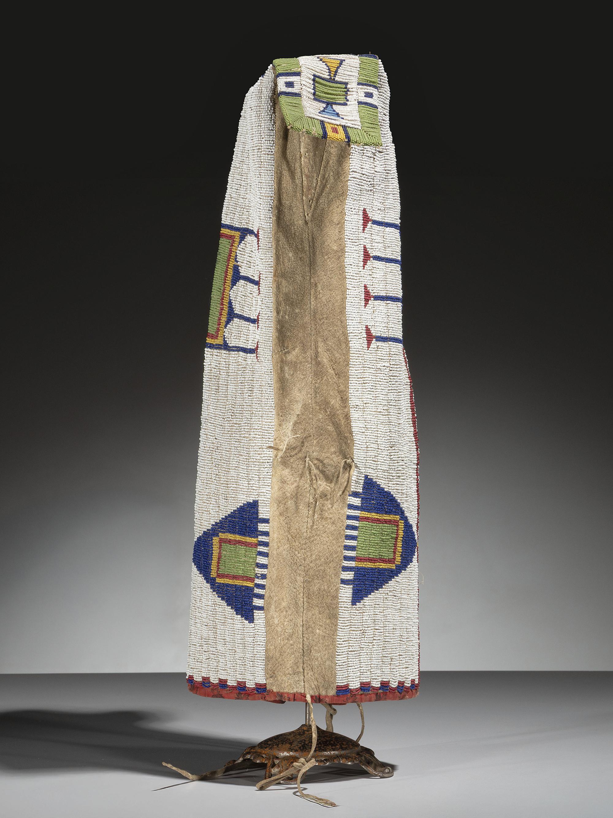 Central Plains Beaded Hide Cradle
