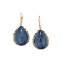 KYANITE AND DIAMOND EARRINGS