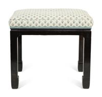 A Chinese Painted Harwood Garden Stool — 20TH CENTURY
