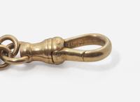 A 14K Yellow Gold Pocket Watch Chain