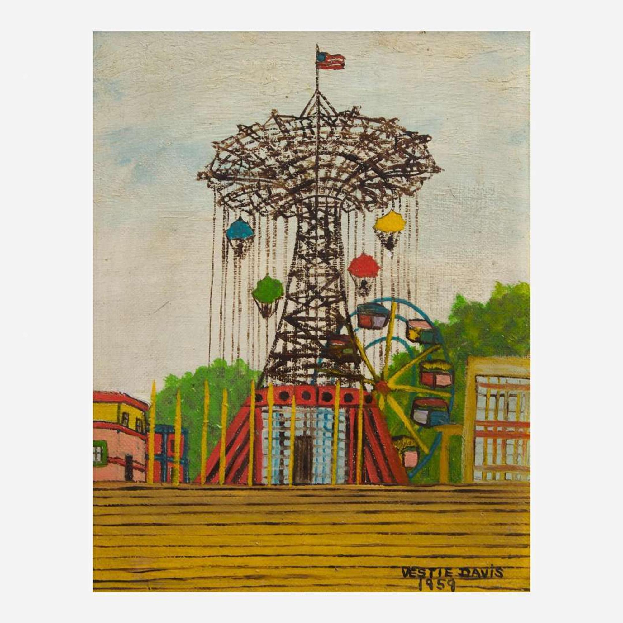 Vestie E. Davis (American, 1903–1978) Swing Carousel