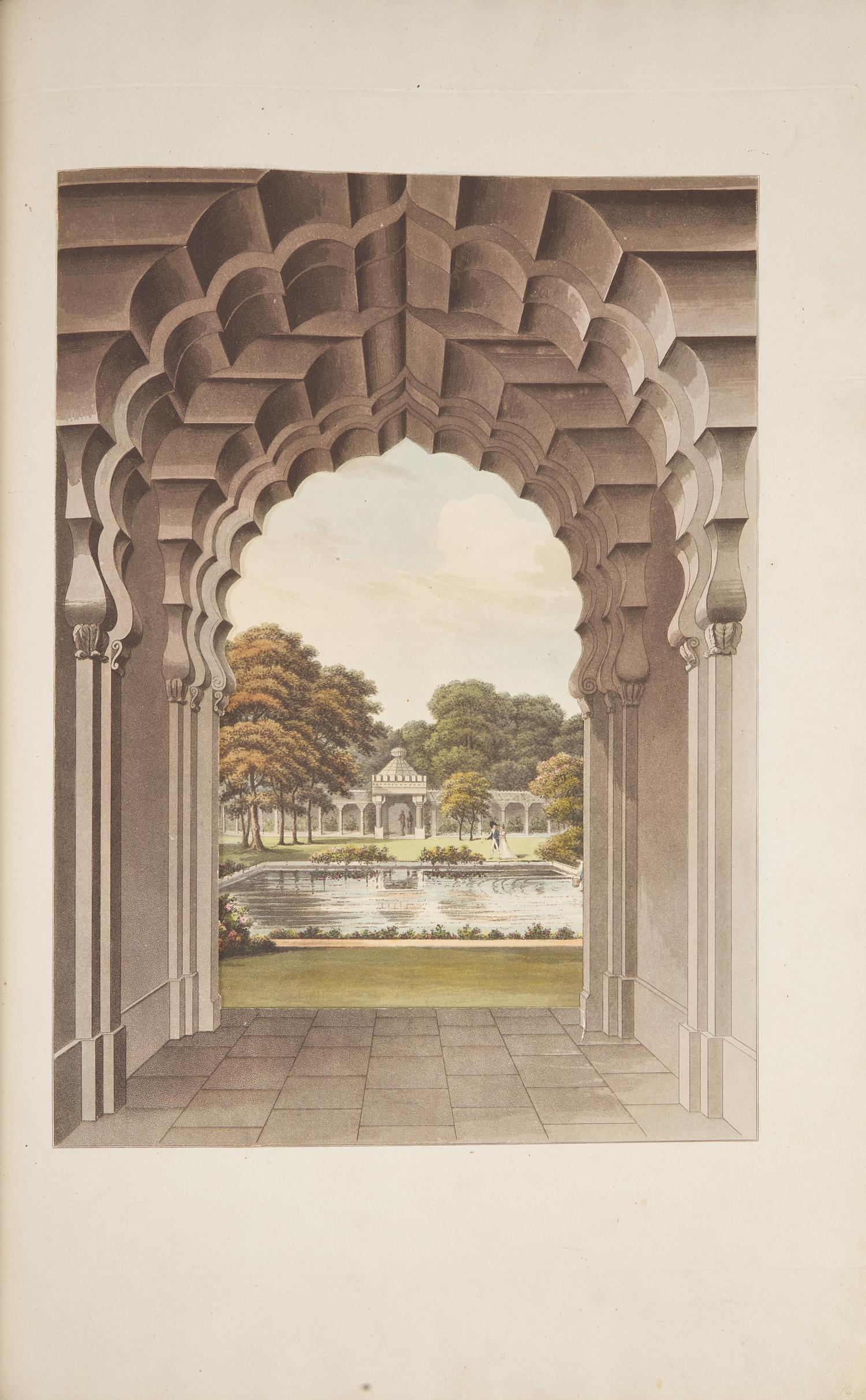 [Color-Plate Books] Repton, H(umphry)., and John Adey Repton, and G(eorge). S(tanley). Repton. Designs for the Pavillon at Brighton