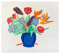 Tom Wesselmann, (American, 1931-2004), Bouquet