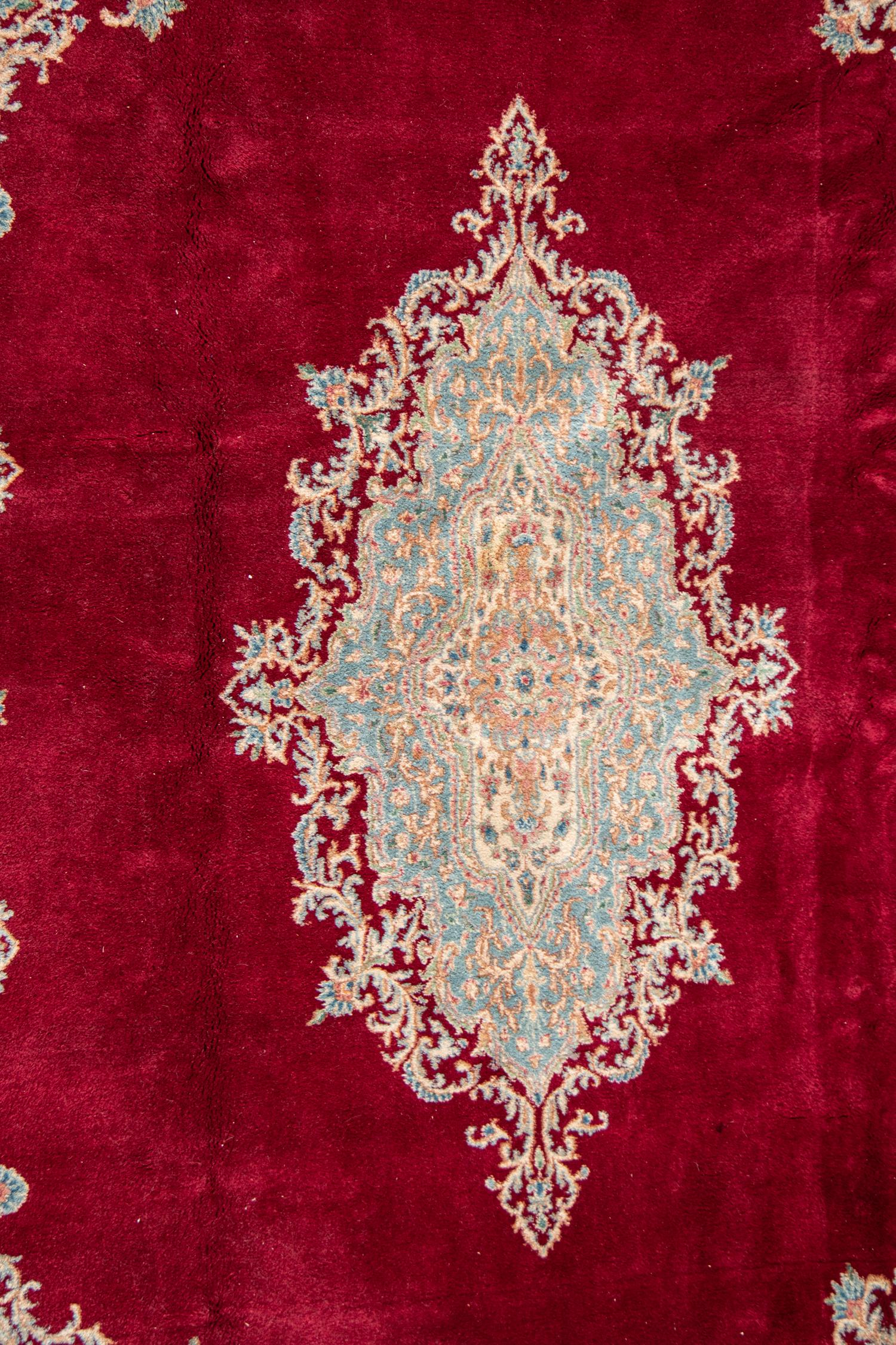 A Kirman Wool Rug