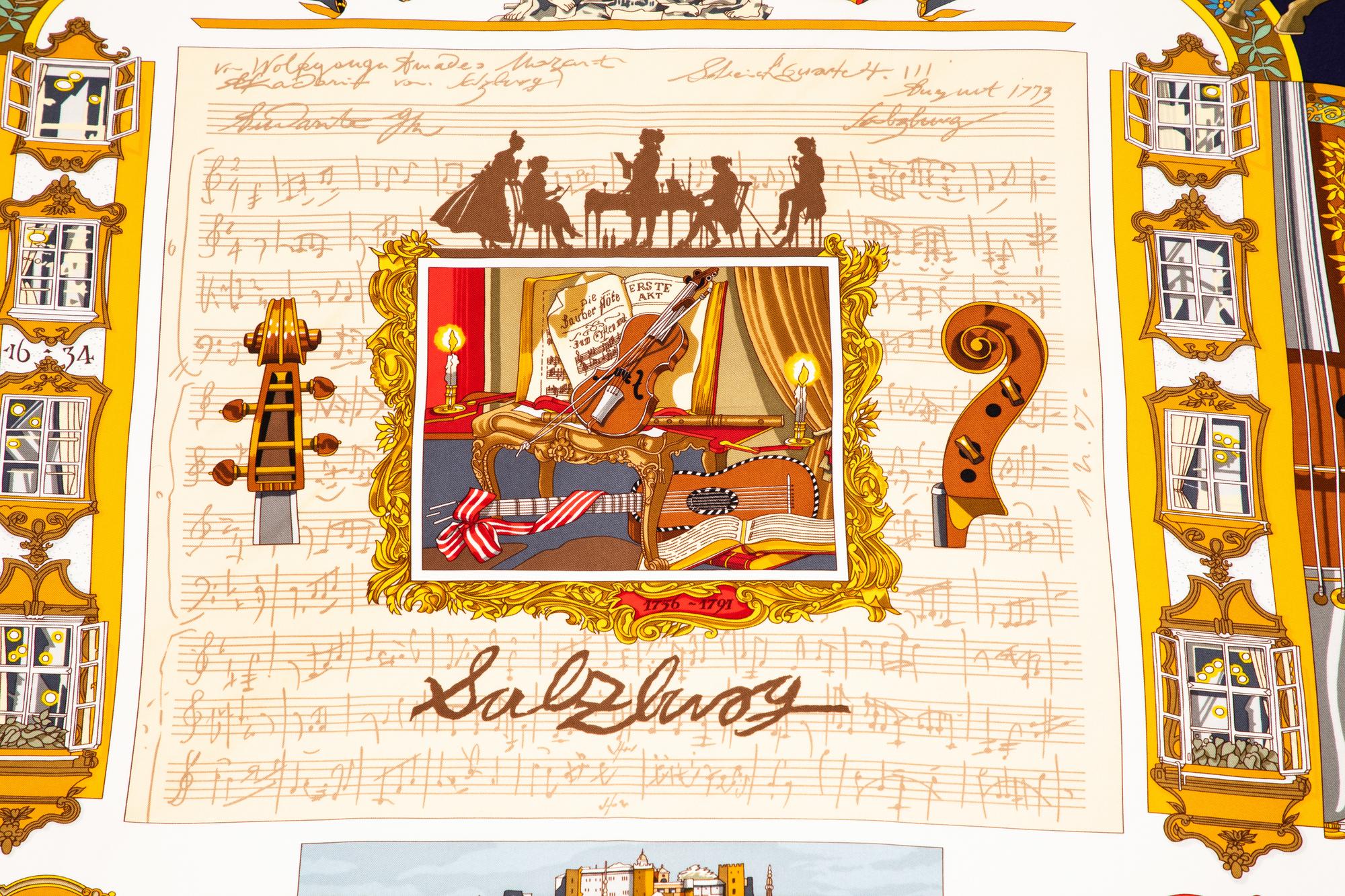 Hermès 90cm Silk Scarf