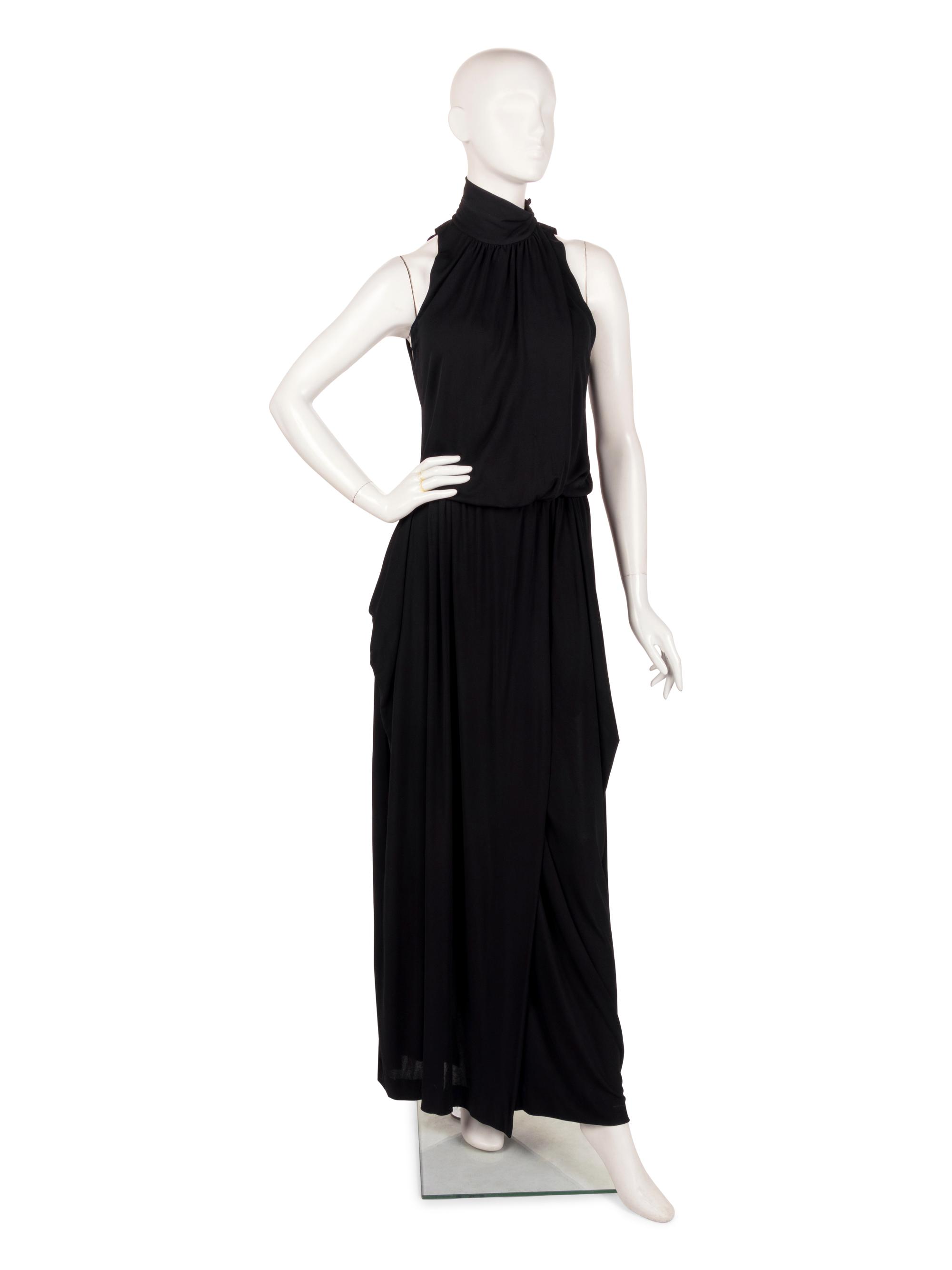 Christian Dior Haute Couture Four-Piece Wrap Dress and Jacket Ensemble with Two Belts, Fall/Winter 1981