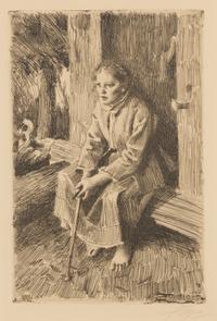 Anders Zorn, (Swedish, 1860-1920), Valkulla, 1912