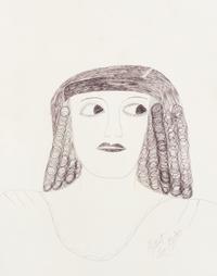 Lee Godie, (American, 1908-1994), Untitled