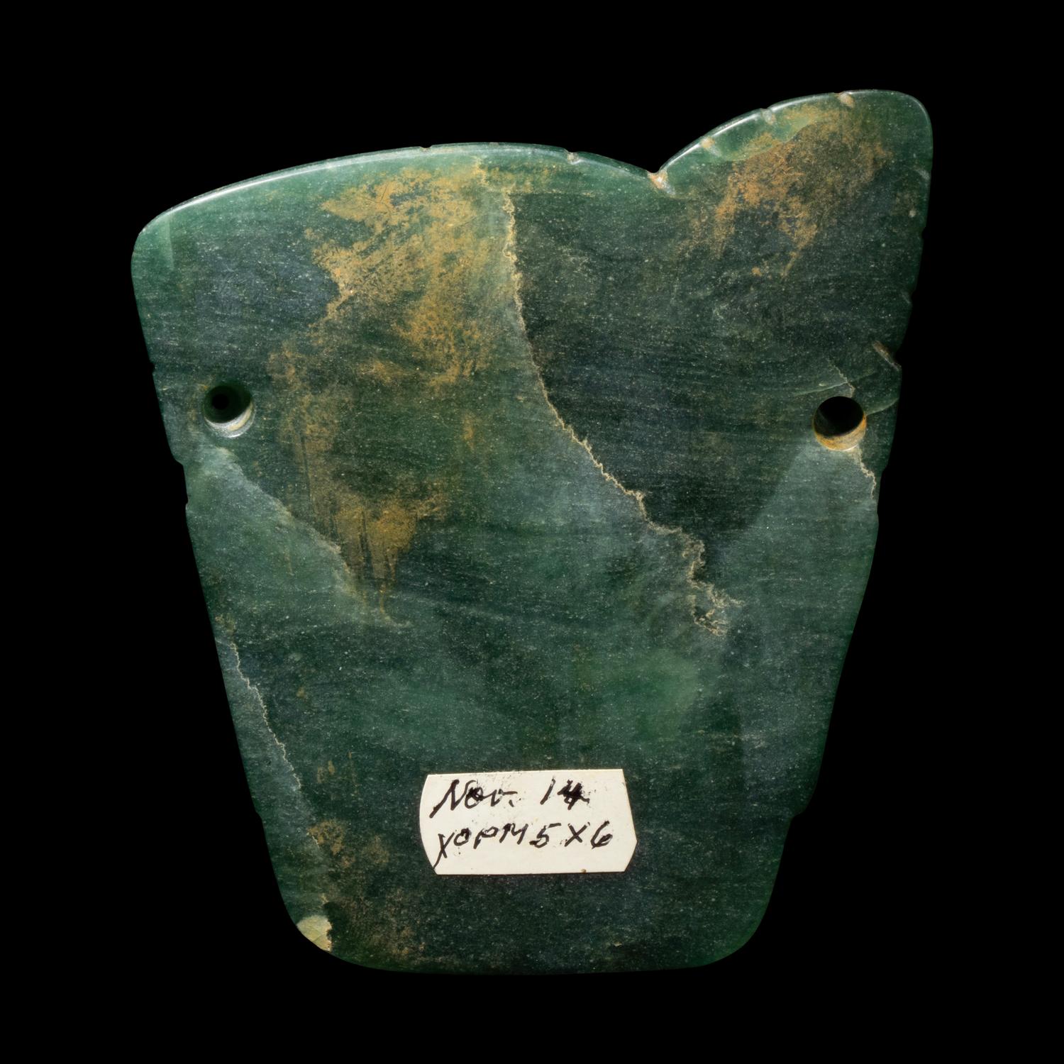 A Costa Rican Jade God Pendant