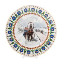 A Kornilov Bros. Porcelain Cabinet Plate
